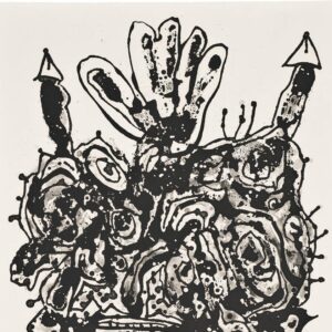 Antonio Saura, Claudia (Novisaurias), 1969, detail