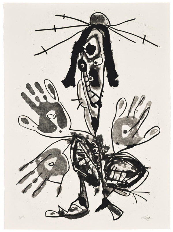 Antonio Saura, Sylvia (Novisaurias), 1969