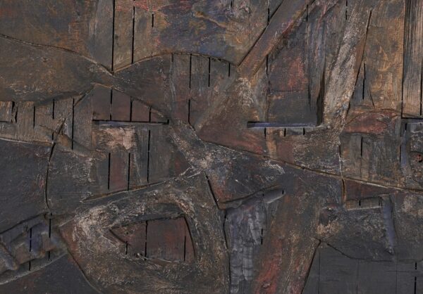 Lucio Muñoz, Selva negra, 1961, detail 1