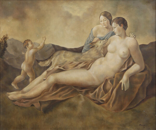 Pedro Pruna, Dos amigas, 1928