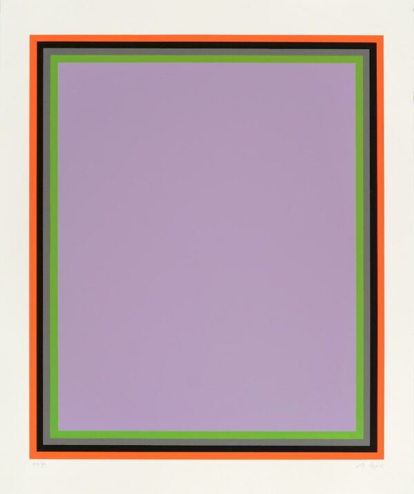 Anselm Reyle, Sin título (purple), 2005