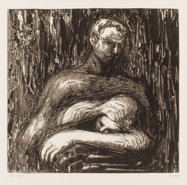 Henry Moore, Lullaby, 1973, detalle