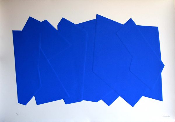 Luis Caruncho, Sin título, 2008 azul