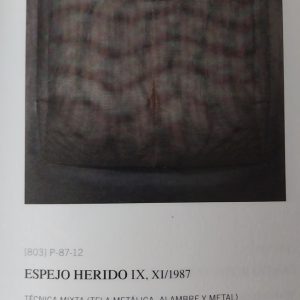 Manuel Rivera, Espejo herido IX, 1987, catálogo