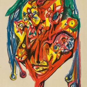 Roberto Matta, D'Yeux, 1979, detail